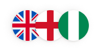 britain,england,uk, nigeria flag